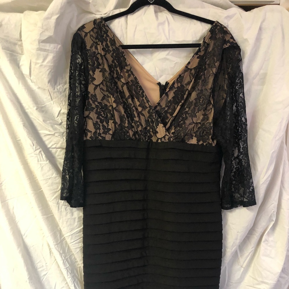 Simply Liliana black layer dress